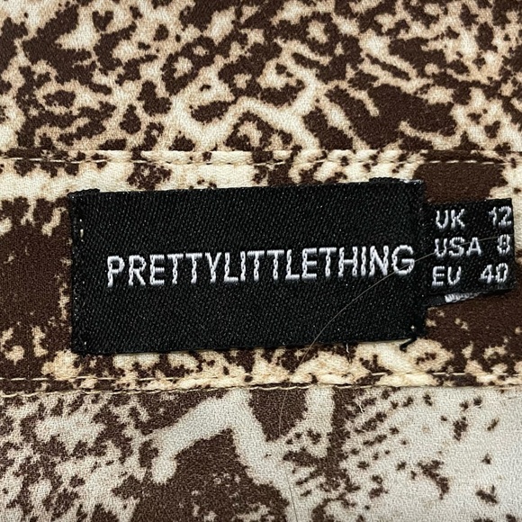 Animal Print 2 Piece set Brown and tan 6-8 - Picture 12 of 16